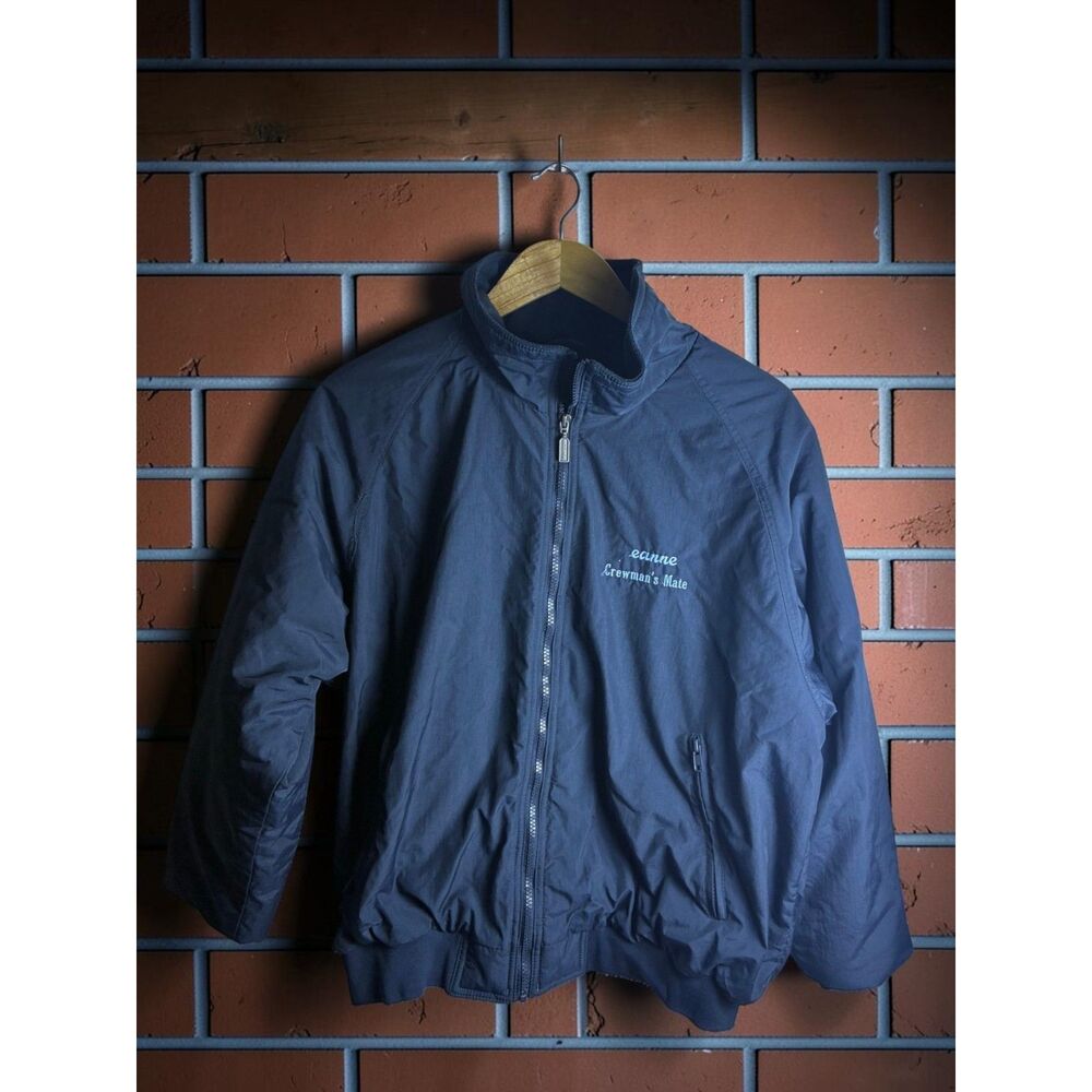 Holloway USS Taussig DD-746 Crewman's Mate Navy Jacket Embroidered Size L